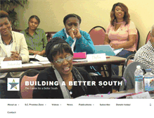 Tablet Screenshot of bettersouth.org